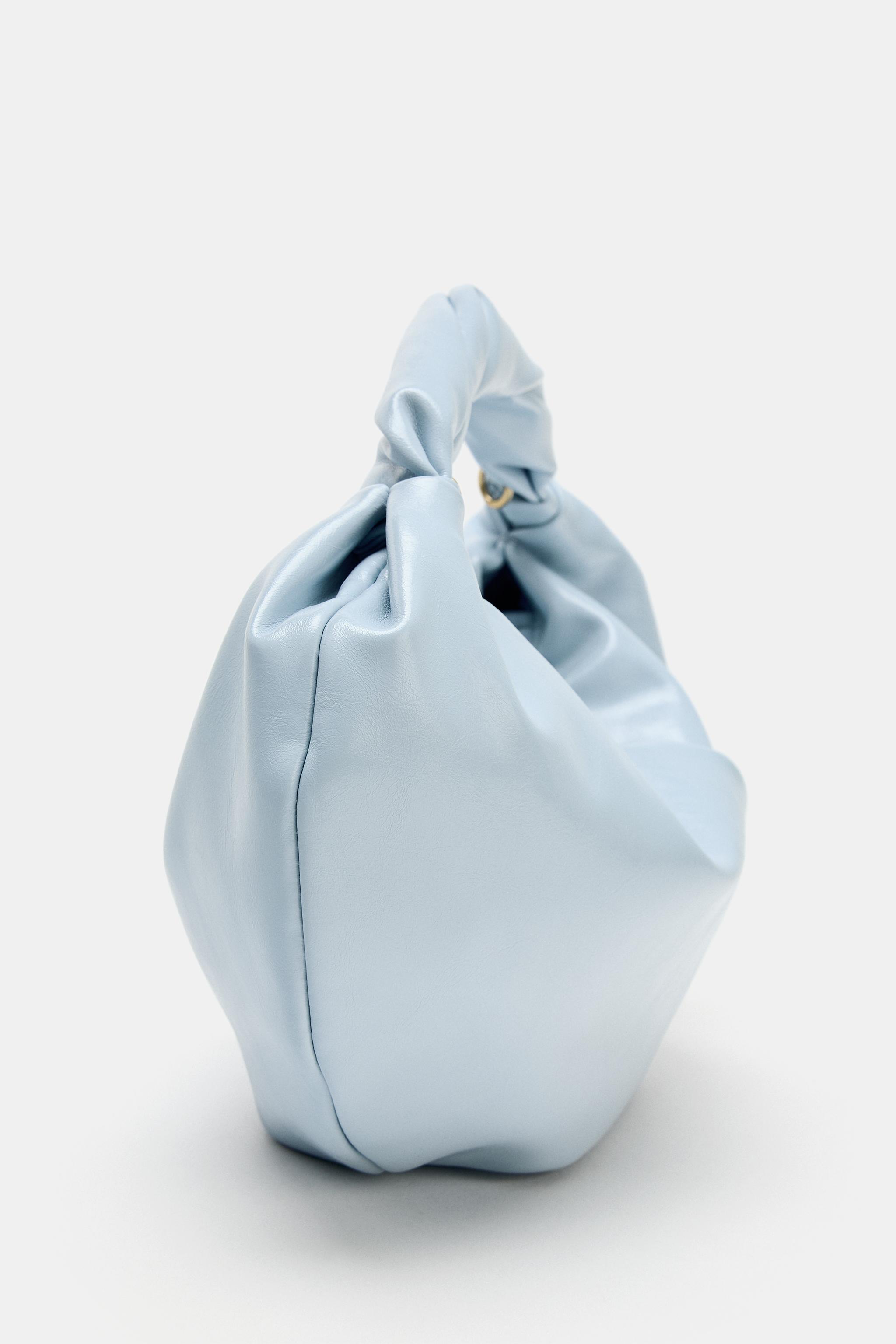 RUCHED HANDBAG